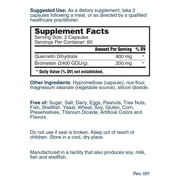 Natures Lab Quercetin Bromelain - 120 Capsules - Non GMO, Gluten Free, Supports Immune System Health*