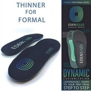 Edensoles Thin Insoles for Formal Occassions - Large