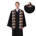 thumbnail image 4 of Kdxio Oil Painting Style Iceberg Yak Graduation Stole Class, Graduation Sash, Unisex Adult 36" Academic Commencements-Sharp Corner, 4 of 7