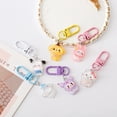 thumbnail image 2 of Sanrio-Llavero transparente de Hello Kitty, colgante de bolsa con bonito diseño de dibujos animados, perro, canela, Melody Kuromi, accesorios para llaves, 2 of 4