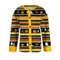 thumbnail image 4 of IYYVV Halloween Sweaters for Women 2026 Button Knit Cardigan Long Sleeve Ghost Graphic Cute Spooky Fall Winter Trendy Tops Yellow 2XL, 4 of 6
