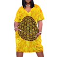 thumbnail image 1 of Flower of Life -Sunflower #1 Loose Pocket Dress dress party evening elegant luxury celebrity summer dresses, 1 of 7