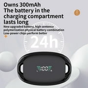 Clearance Under 10$! New Wireless EarBuds Bone Conduction Bluetooth Earphones Wireless Motion Ear Clamp Hanging Ear Noise-cancelling Earphones