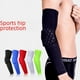 thumbnail image 2 of Equipo de protección deportiva, equipo de protección para brazos de baloncesto con forma de panal, protección extendida para codos deportivos y de fitness, funda de protección solar, 2 of 2