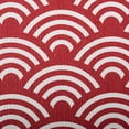 thumbnail image 2 of Design Imports CAMZ37938 Cube de Rangement Carré en Polyester 13 x 13 x 13 Po. Vagues, Rouille, 2 of 6