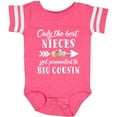 thumbnail image 3 of Inktastic Only the Best Nieces Get Promoted to Big Cousin Boys or Girls Baby Bodysuit, 3 of 5