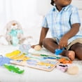 thumbnail image 2 of Melissa & Doug Safari Wooden Chunky Puzzle With Wild Animal Theme (8 Pcs) - FSC Certified, 2 of 9