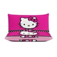thumbnail image 3 of Hello Kitty Duvet Cover Set 3-Piece Bedding Set Soft Warm And Comfortable Soft Bed Set with 1 Duvet Cover And 2 Pillowcases for Bedroom All Season 79"x90", 3 of 7