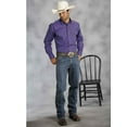 thumbnail image 2 of Roper Western Shirt Mens L/S Snap Purple 03-001-0265-1067 PU, 2 of 3