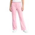 thumbnail image 2 of Kids Athletic Sweatpants Boys Girls Track Pants with Pockets Elastic Waist Straight Leg Casual Joggers for Running Sports Active Workout School Uniform, 2 of 8