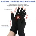 thumbnail image 4 of ZLight 2 Pairs Compression Gloves Camping Traveling Elastic Stress Relief Glove, 4 of 6