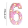 thumbnail image 3 of Fiudx Vamos a Colorearlo, Decorarlo con Estilo Retro, Iluminarlo Portátil, Artefactos Apilas, Ideal para Fiestas En Casa, Idea de Regalo Romántico, Material Ecológico., 3 of 3