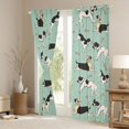 thumbnail image 3 of Feelyou Cartoon Dog Pug Blackout Curtains Set of 2 (52x84 Each) for Kids, Cute Dalmatian Lover Window Curtains, Funny Animal Curtains and Drapes, Blackout Curtains Room Decor, 3 of 6