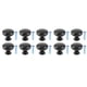 thumbnail image 1 of 10 Uds perillas de gabinete perilla redonda con tornillos de montaje para cajones de escritorio armario, 1 of 8