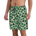thumbnail image 2 of Balery Happy St. Patrick's Day Traje de Baño Estilo Hawaiano para Hombre, Shorts de Secado Rápido con Bolsillos-XX-Large, 2 of 6