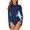 Navy Blue + Pink, variant on IBTOM CASTLE Women's One Piece Swimsuit Rash Guard Long Sleeve Zip Front UPF 50  Sun Protection Swimwear Surfing Tummy Control Bathing Suit M Navy Blue   Orange
