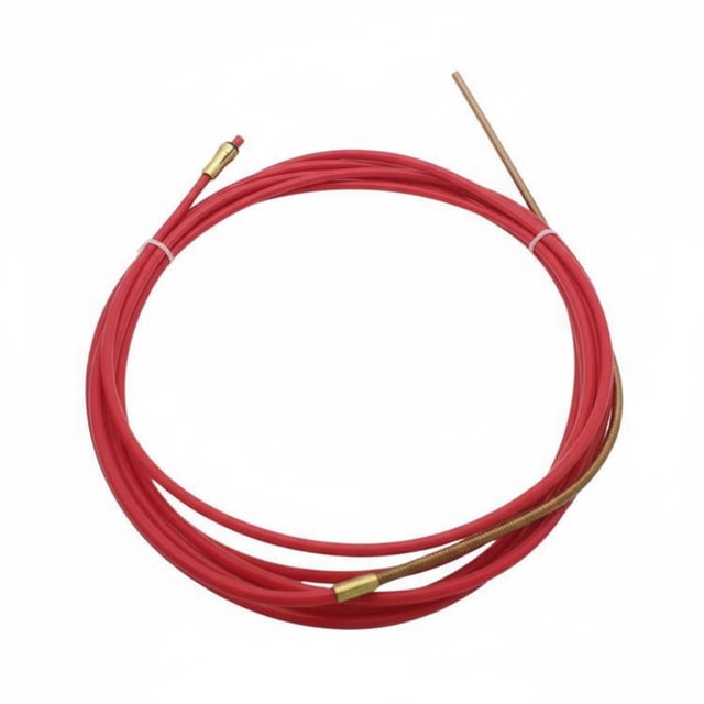 kowaku PTFE Wire Feed Liner Low Friction Aluminum Wire Joining Liner Easy to Operate Graphite Joining Guide Tube for Metal Fabricators, Auto Body Repair