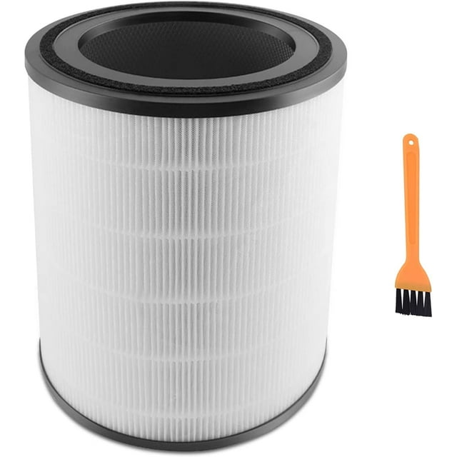 LV-H133 True HEPA Replacement Filter for Levoit LV-H133 Air Purifier, Compare to Part Number # LV-H133-RF (H133 True HEPA and Activated Carbon Filters Set)