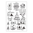 thumbnail image 4 of Luzes de Navidad Blancas Vela Muñeco de Nieve Pegatina de Agua, Temática Ultra Ligera Decoración de Estado de Ánimo para Regalos de Bricolaje, Decoraciones de Navidad Blancas, 4 of 5