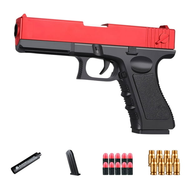 Pistola de Airsoft, pistola de expulsión simulada, pistola de juguete, pistola de juguete para chico y adulto Hugtrwg Para estrenar