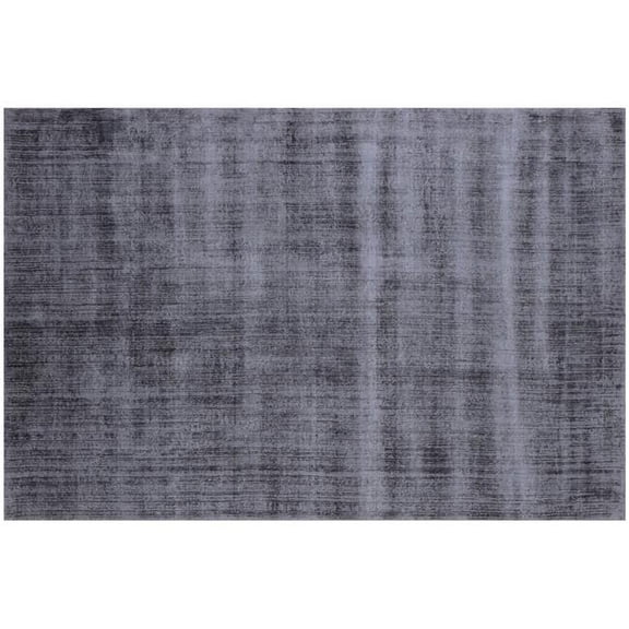 HomeRoots 564867 9 x 12 ft. Charcoal Hand Loomed Rectangle Area Rug