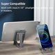 thumbnail image 2 of Soporte plegable para teléfono móvil, soporte para teléfono de escritorio de aleación de aluminio ajustable de altura compatible con Iphone Ipad mini tableta Aespa Afortunado Sencillez, 2 of 2
