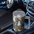 thumbnail image 5 of Halloween 40oz Coffee Tumbler with Handle and Straw Lid – Spooky Pumpkin Gift Insulated Travel Mug, 5 of 5