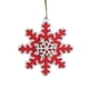 thumbnail image 2 of Christmas Snowflake Decorative Pendant Made Of Wood Suitable For Christmas Tree Doors And Fireplaces, 2 of 6