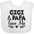 thumbnail image 3 of Inktastic Gigi and Papa Love Me Grandbaby Boys or Girls Baby Bib, 3 of 4