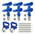 thumbnail image 4 of DOLITY 6 Pieces Reversible Airless Paint Nozzle Tips Nozzle Power Tools with Net, 4 of 9