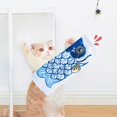 thumbnail image 4 of Durable Cat Teaser Rod Cat Toys Charmer Toys Juguete Interactivo Cat Fishing Pole Toy para Mascotas Ejercitador Suministros para Mascotas , Azul Sunnimix Juguetes con varita de gato, 4 of 7