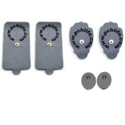PCH Digital Pulse Massager Adhesive Pads - 1 Small Set, 1 Large Set, 1 XXL Set