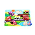 thumbnail image 1 of Rompecabezas Chunky Puzzle-Transportes Madera 9 Pz +18 meses Tooky Toy Chunky Puzzle - Transportation, 1 of 4