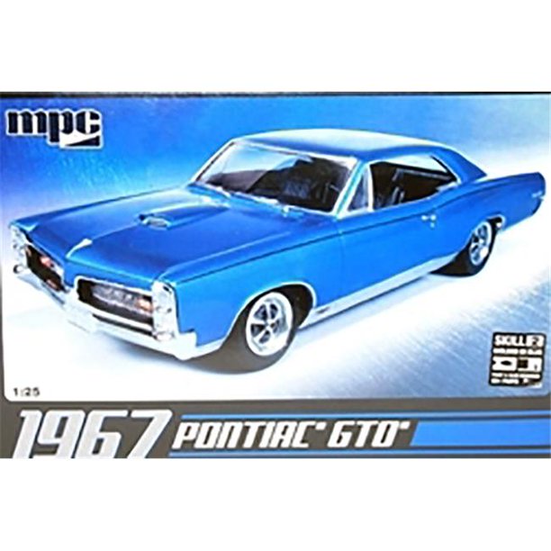 Mpc Mpc710 1967 Pontiac Gto Car Model Kits Walmart Com
