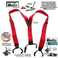 thumbnail image 4 of Holdup Marque Extra Long TG Camion de Pompiers Rouge Double Clip Style Bretelles, 4 of 6