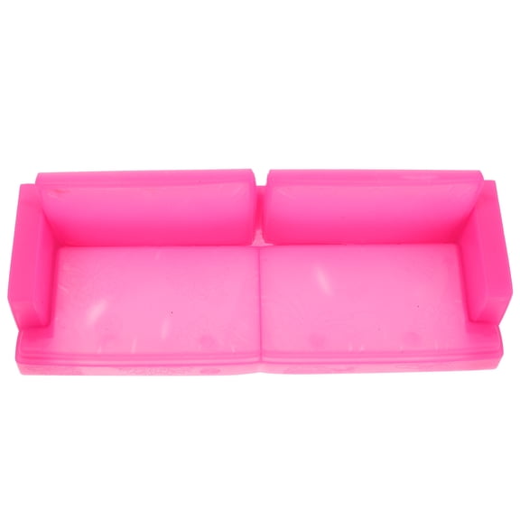 LOLIPPYY Dollhouse Furniture Miniature Sofa Chair Luxury Pink Design 1Pack