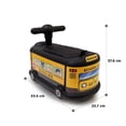 thumbnail image 2 of Baby Walker School Bus Pedal Racer Car Foot to Floor- Kids On Wheelz, 2 of 3