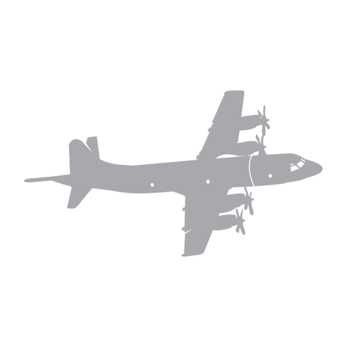 P-3 Orion Pilot Vinyl Sticker Decal - Navy Anti-Submarine Veteran Graphics For Car, Laptop, Or Helmet