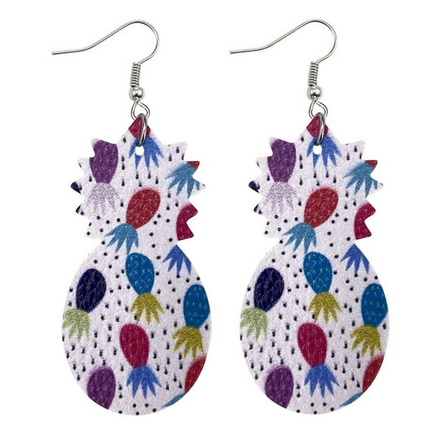 Boucles d'Oreilles Femmes Creative Ananas Shape Fashion Drop Boucles d'Oreilles