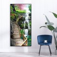 thumbnail image 3 of 5D DIY Diamond Painting Kits Full Square Drill Waterfall Walkway Mosaic Art Sywqhk Decoración hogareña, 3 of 9
