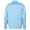 thumbnail image 3 of Men's Cutter & Buck Light Blue Old Dominion Monarchs Heathered Vault Stealth Quarter-Zip Pullover Top, 3 of 3