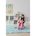 thumbnail image 2 of Pemberly Row Transitional Youth Wood Trellis Chair in White, 2 of 10