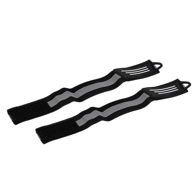 Soft Lightweight And Comfortable Cycling Pants Band Leg Strap , Black, 35mm