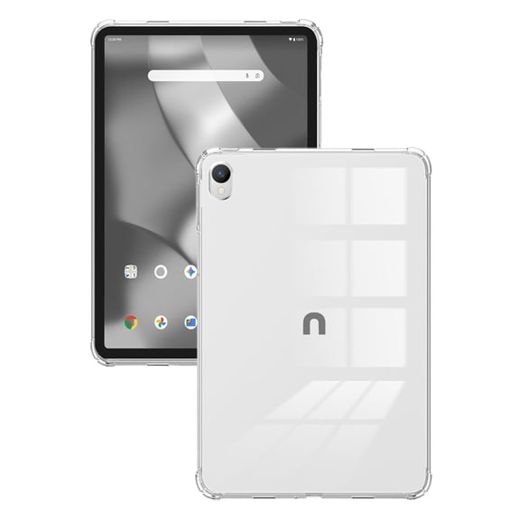 TECH CIRCLE Clear Case for onn. 11-Inch Core Tablet 2026,Shockproof Flexible TPU Transparent Protective Case Cover,Clear