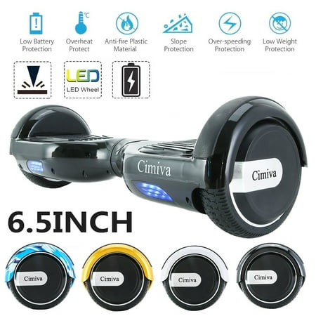 6.5 inch Self Balance Scooter 2 Wheels Self-Balancing Hoverboard UL Certified w/LED light