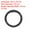 Black, variant on Metal Spring O Rings, Round Snap Keyring for Keychain and Handbag Light Orange 23.5mm