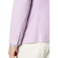 thumbnail image 3 of Azaro Uomo Blazer pour Homme Ajusté Habillé Décontracté Extensible Veston Sport Élégant, Lavande Violet, Grand, 3 of 5