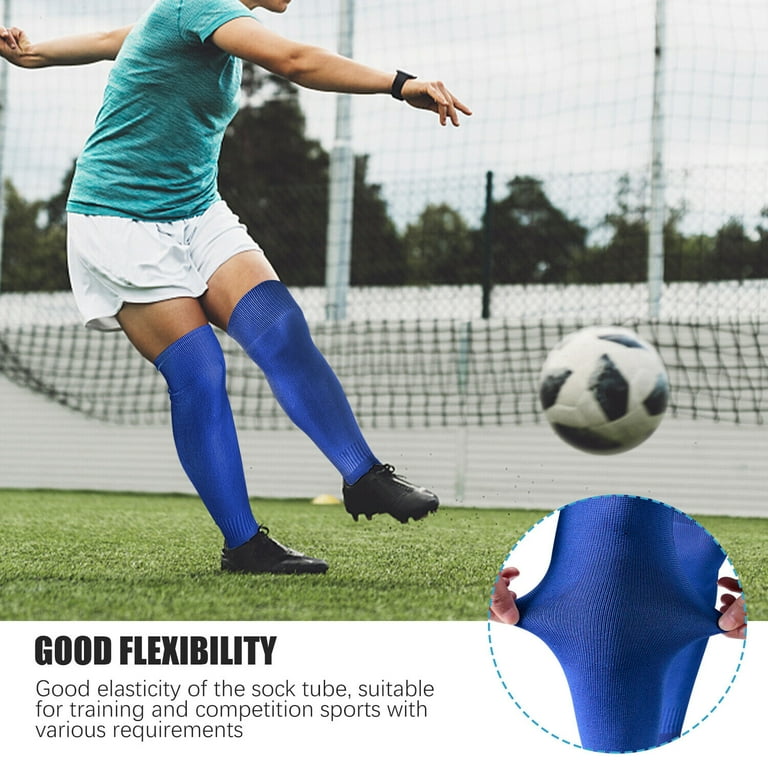 Men Sport Over Knee High Sock Baseball Hockey Football Soccer Long