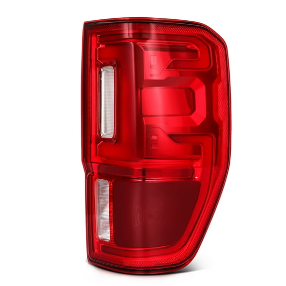 cciyu Taillight Assembly Replacement for 2019-2023 for ford Ranger Red Clear Lens Passenger Side Tail Light KB3Z13404G FO2801274
