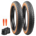 thumbnail image 1 of Neumático para bicicleta WEEROCK de 20 pulgadas x 7,5 cm de grosor con tubos interiores, 1 of 7